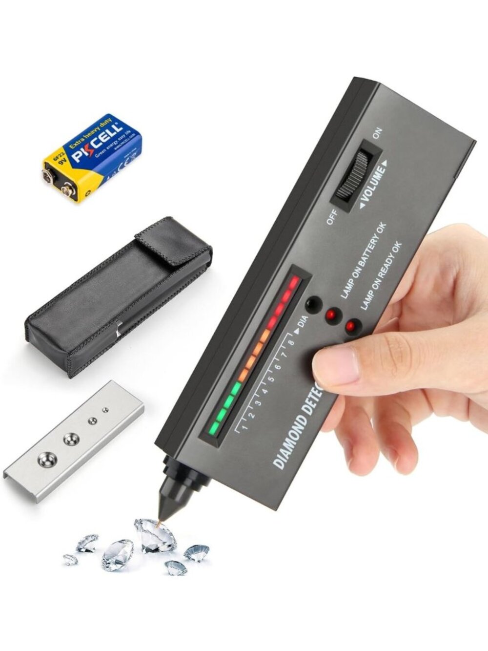 High Accuracy Diamond Tester Pen | Professional Jewelers' Gemstone Detector